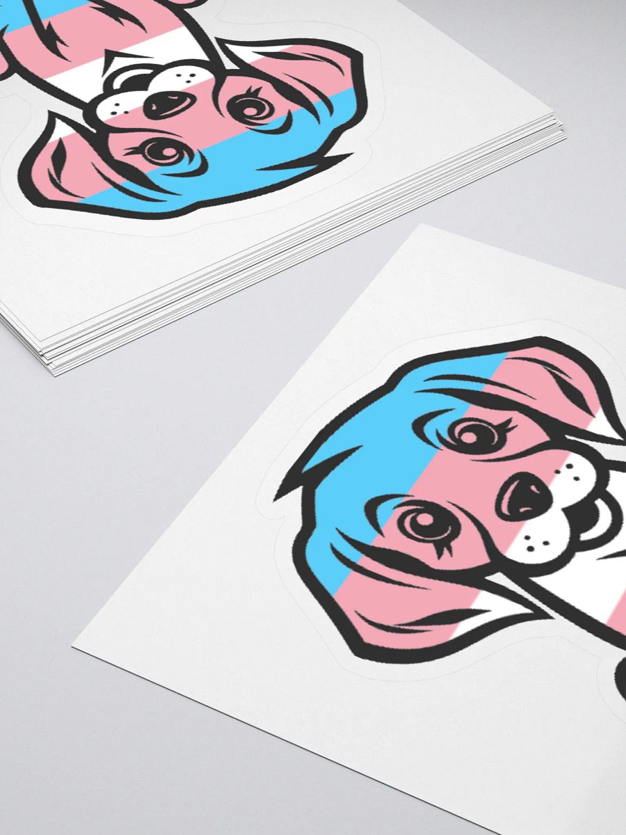 Transgender Pride Puppy Sticker product image (4)