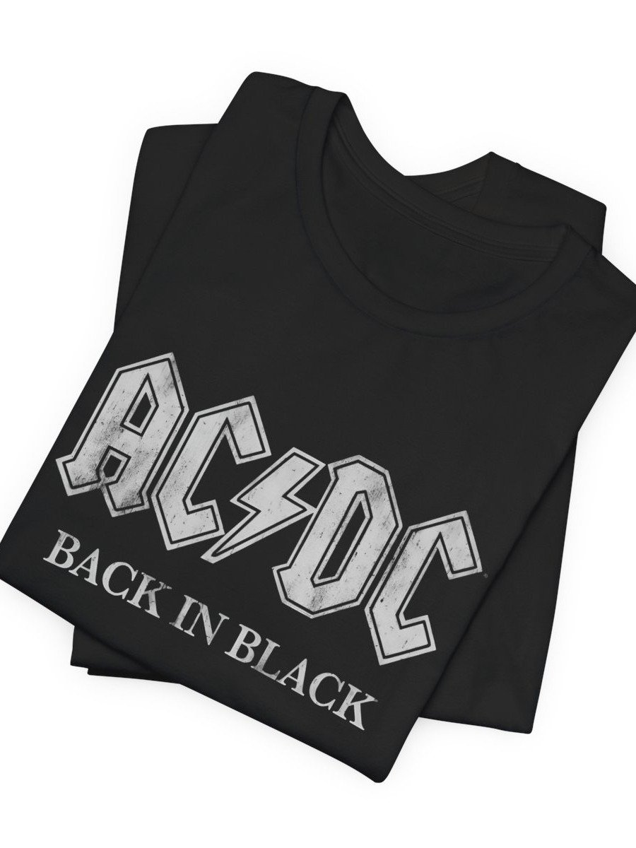 AC/DC 'Back in Black' Premium Unisex T-Shirt product image (4)