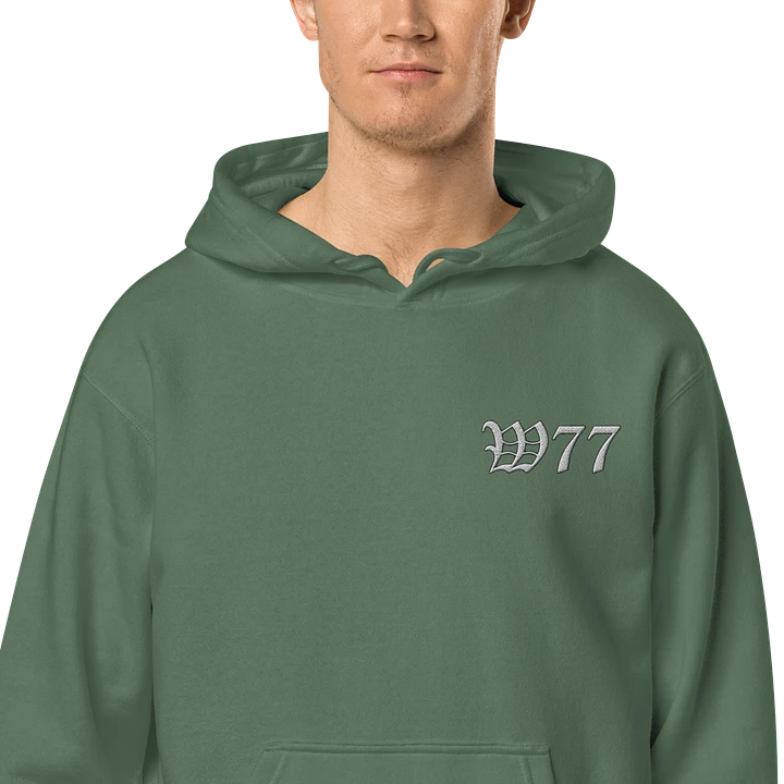 W77 Independent Trading Co. Pigment Dyed Hoodie product image (12)