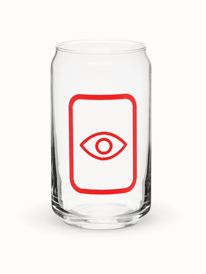 EyeSeeThru Logo Can-Shaped Glass product image (1)