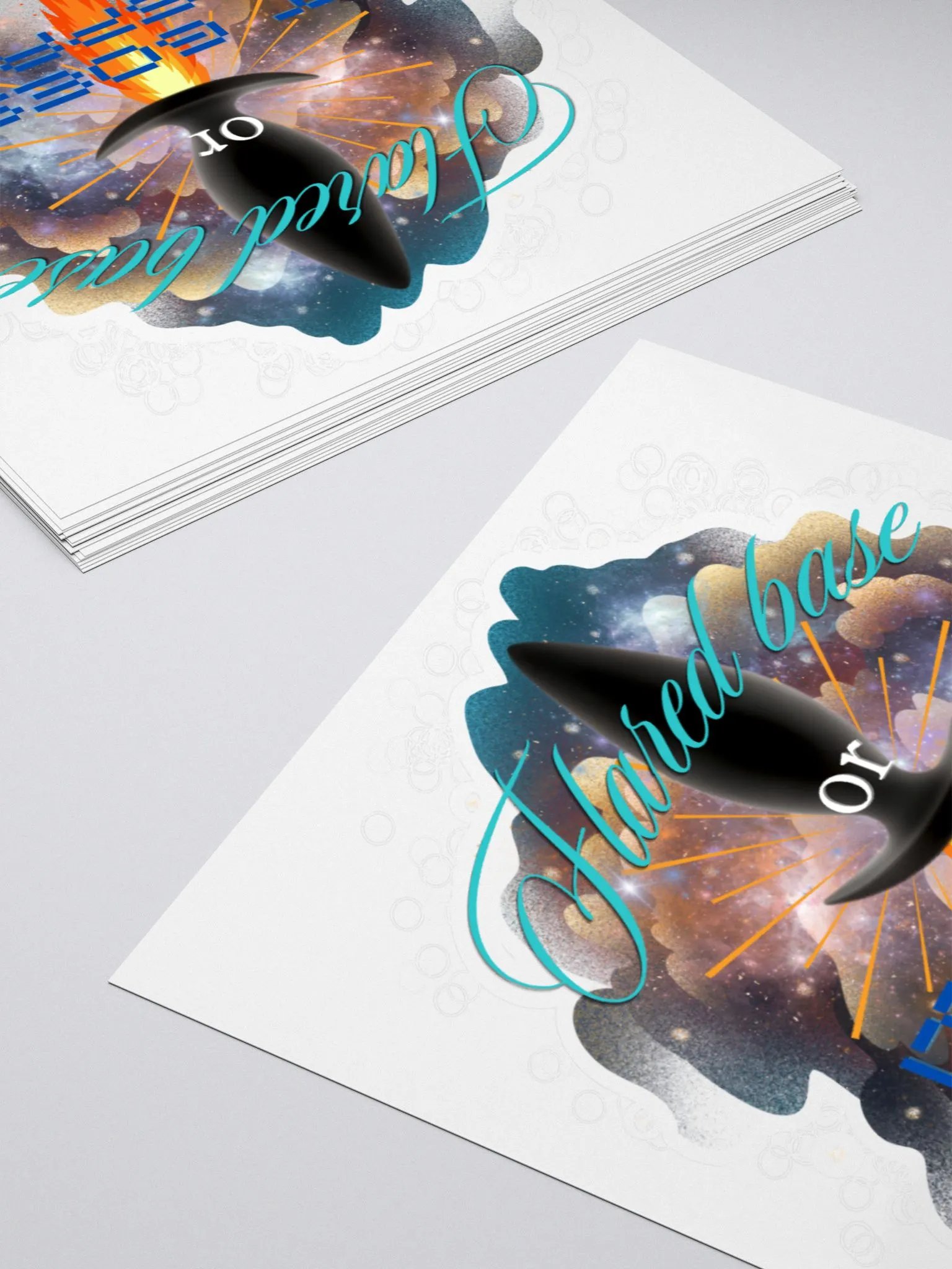 Flared base sticker product image (6)