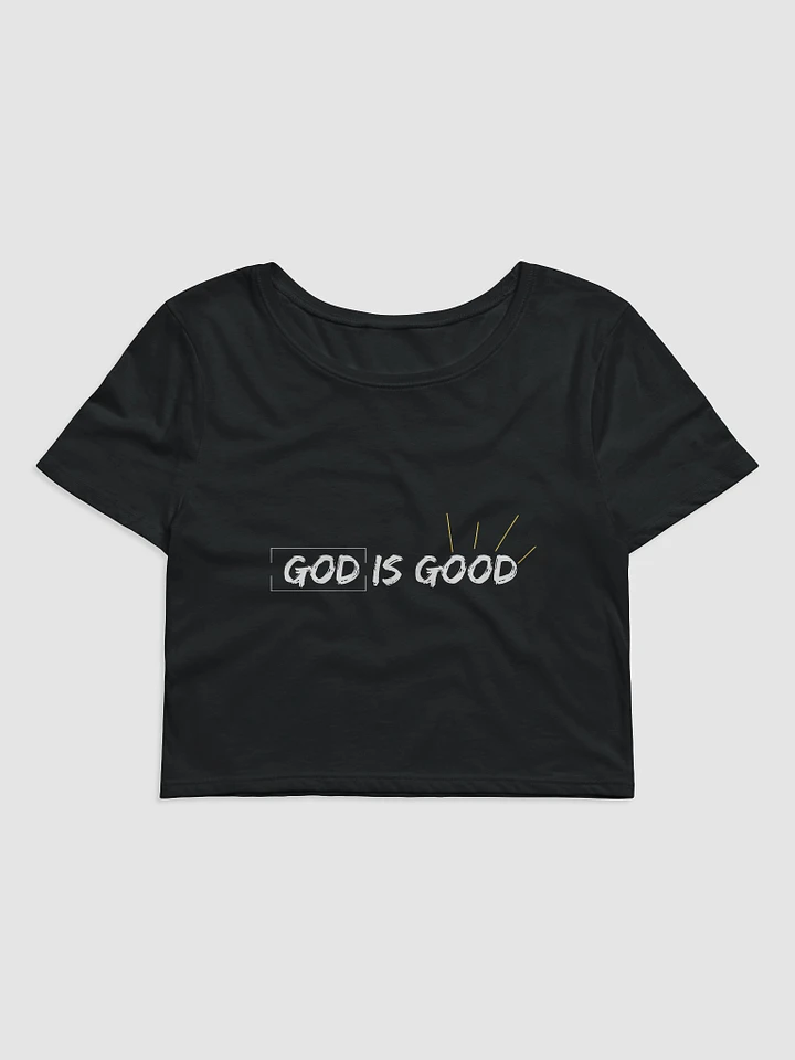 God Is Good (Black T-shirt for Women) product image (1)
