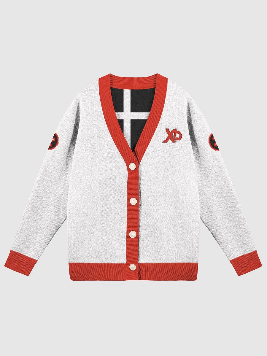 The 369-XP RED CORE Knitted Cardigan Without Pocket product image (2)