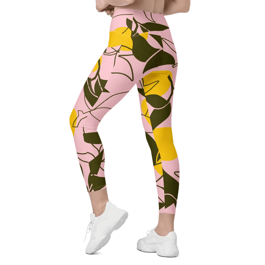Lemon Grove All-Over Leggings with Pockets product image (7)