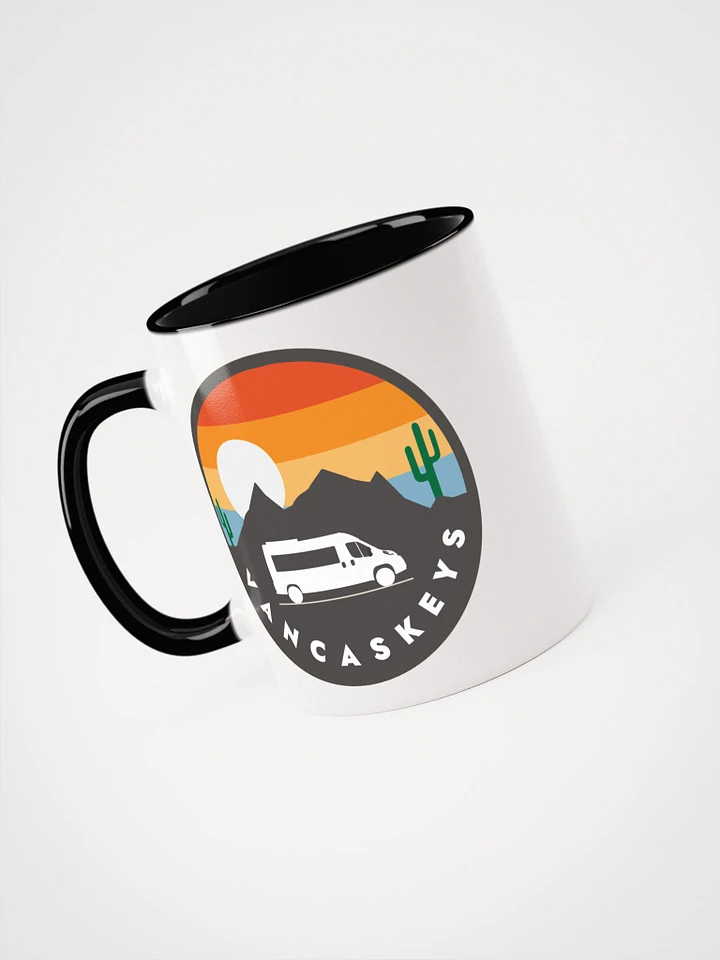 11oz. Coffee Mug (Black Two Logos) product image (1)