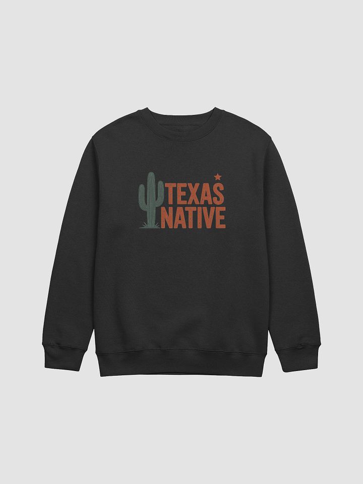 Texas Native Cactus Crewneck Sweatshirt product image (2)