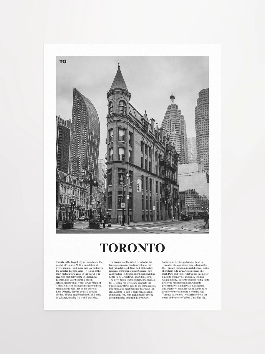 Toronto 05 Newspaper Poster product image (11)