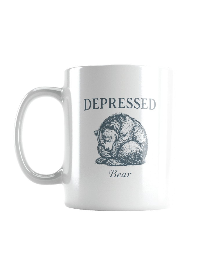 Depressed Bear Ceramic Mug product image (1)