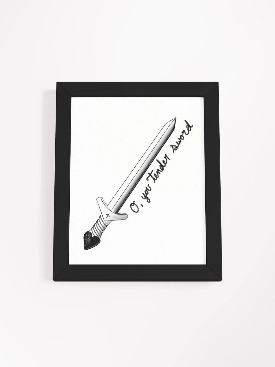 Sword Framed Art Print product image (1)