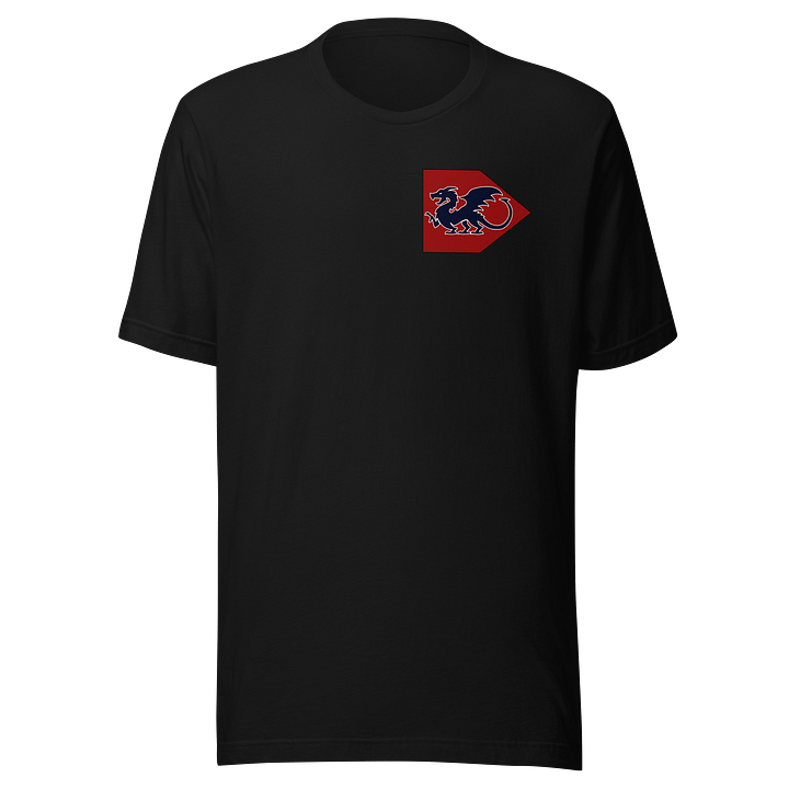 Clan Black Dragon Adult Tee Shirt product image (1)