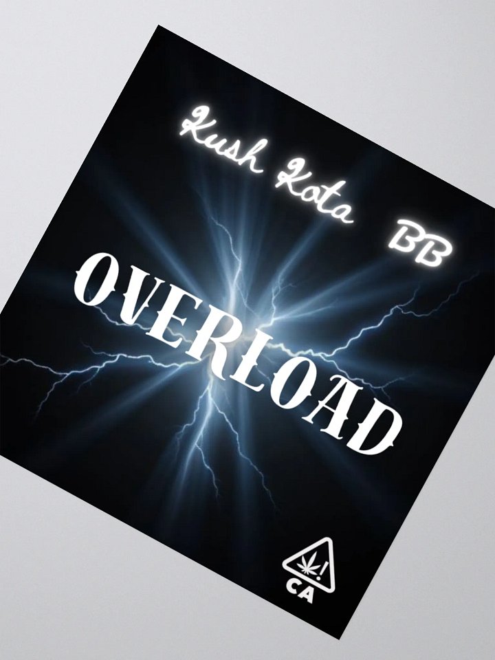 OVERLOAD Sticker product image (4)