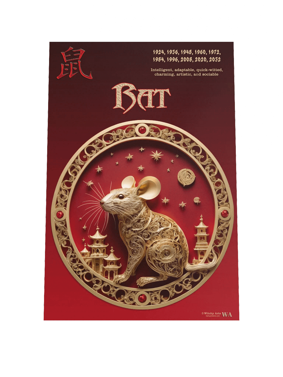 Chinese Zodiac Poster - RAT product image (2)