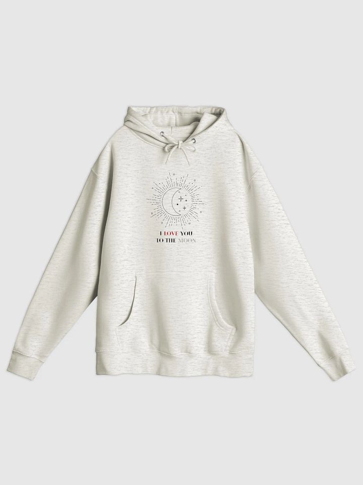 Minimalistic Love You Hoodie product image (2)