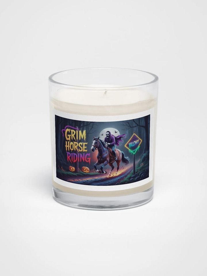 Grim Horse Riding Soy Wax Candle product image (1)