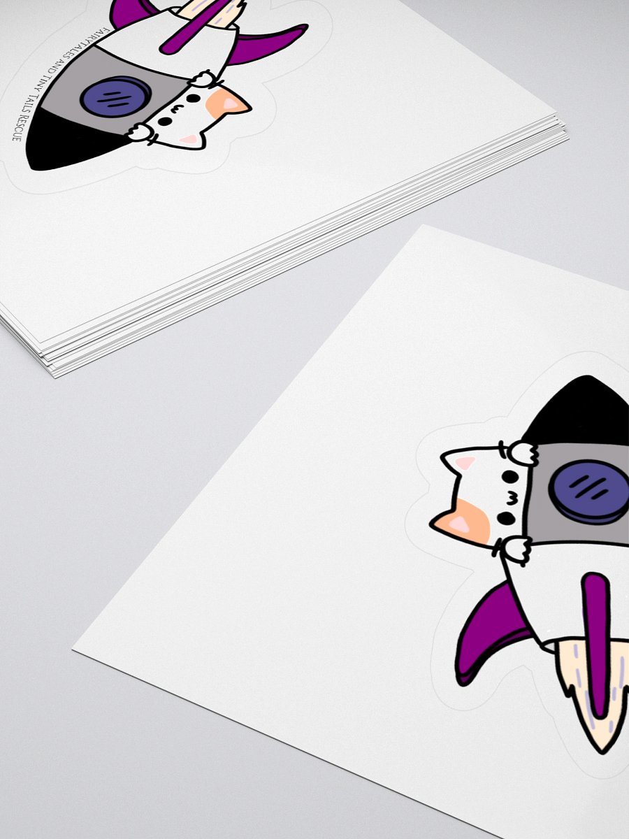Asexual Pride Rocket Cat product image (12)