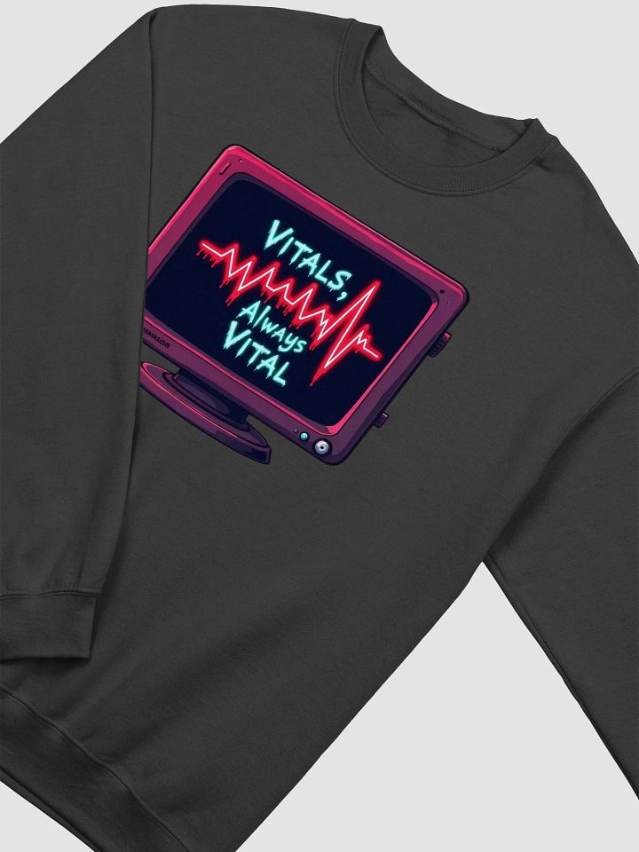 Vital Signs Monitor Crewneck Sweatshirt product image (19)