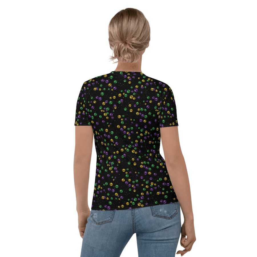 Mardi Gra All Over Print T-shirt product image (5)