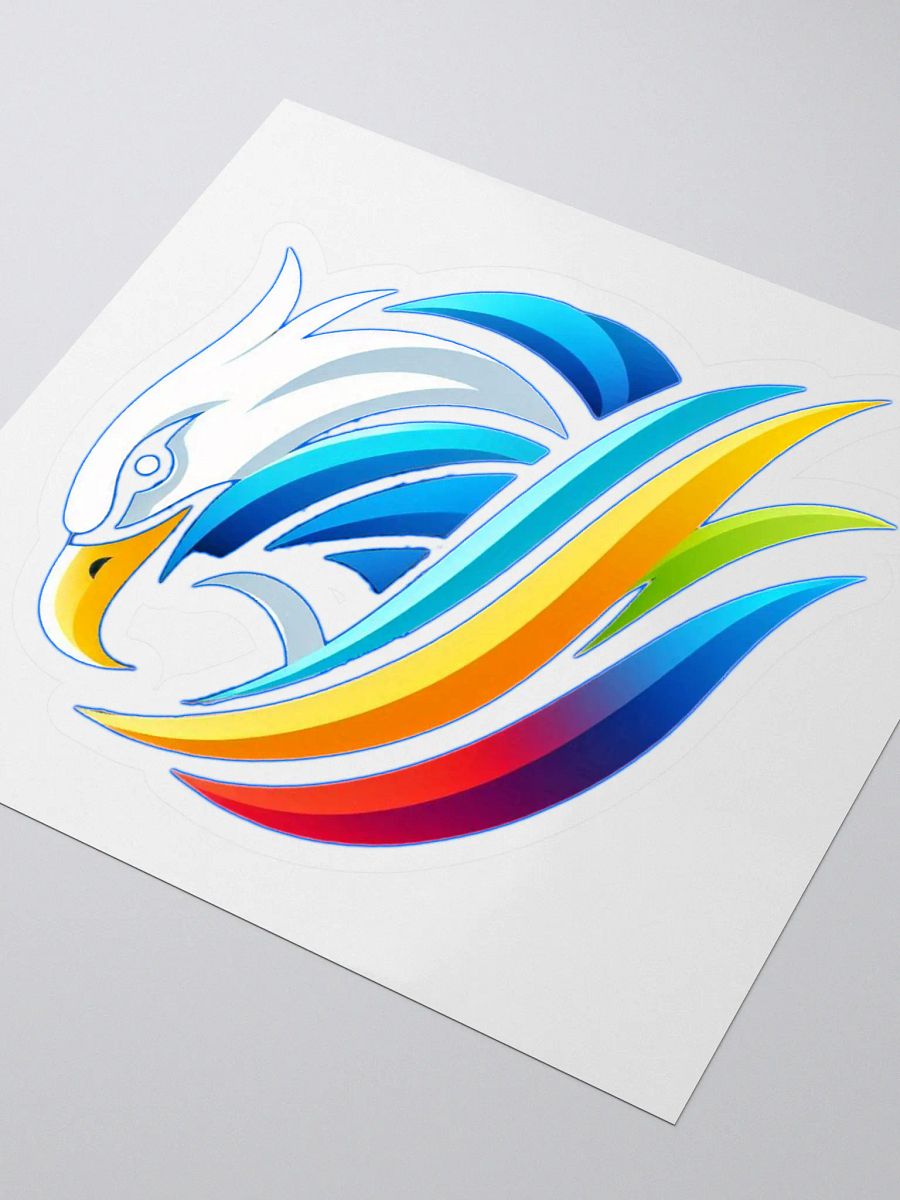 Colorful Eagle Kiss Cut Stickers product image (3)