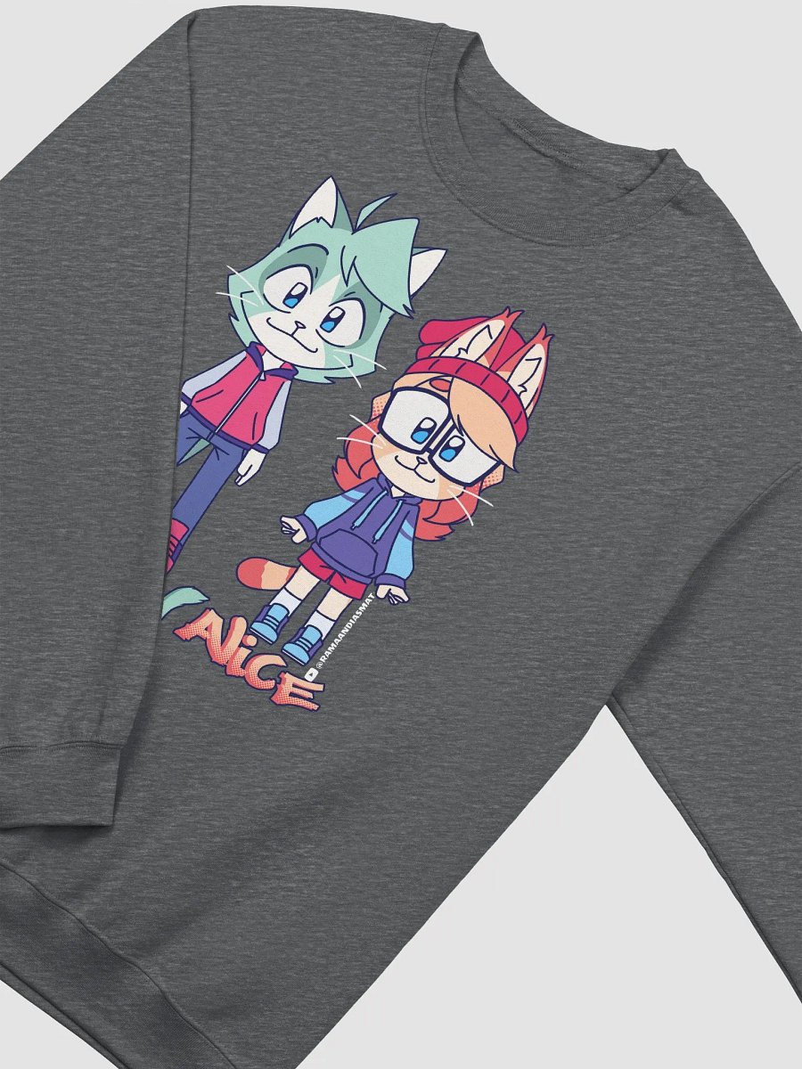 Sweatshirt Cyan Alice Chibi Style product image (1)