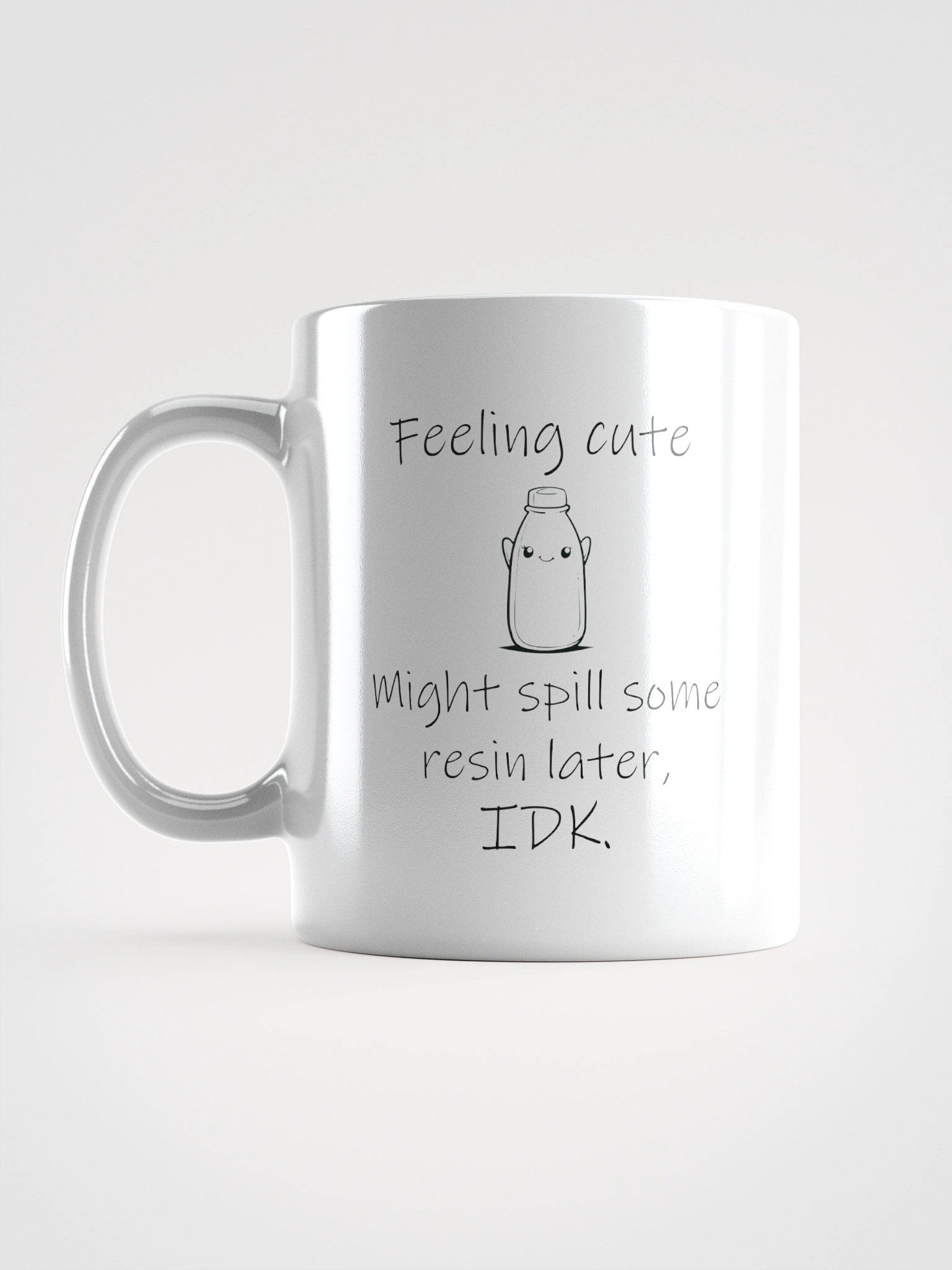 Feeling Cute - White Ceramic Mug product image (11)