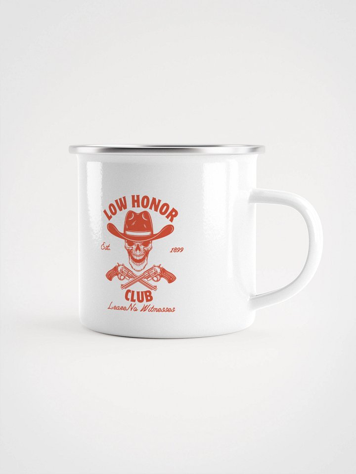 Low Honor Club - RDR2 Enamel Camping Mug product image (1)