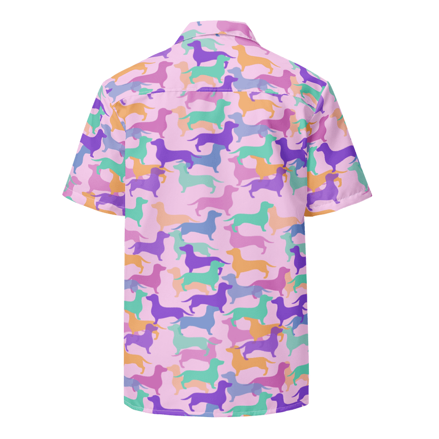Pastel Hughie Camo Hawaiian Shirt product image (6)