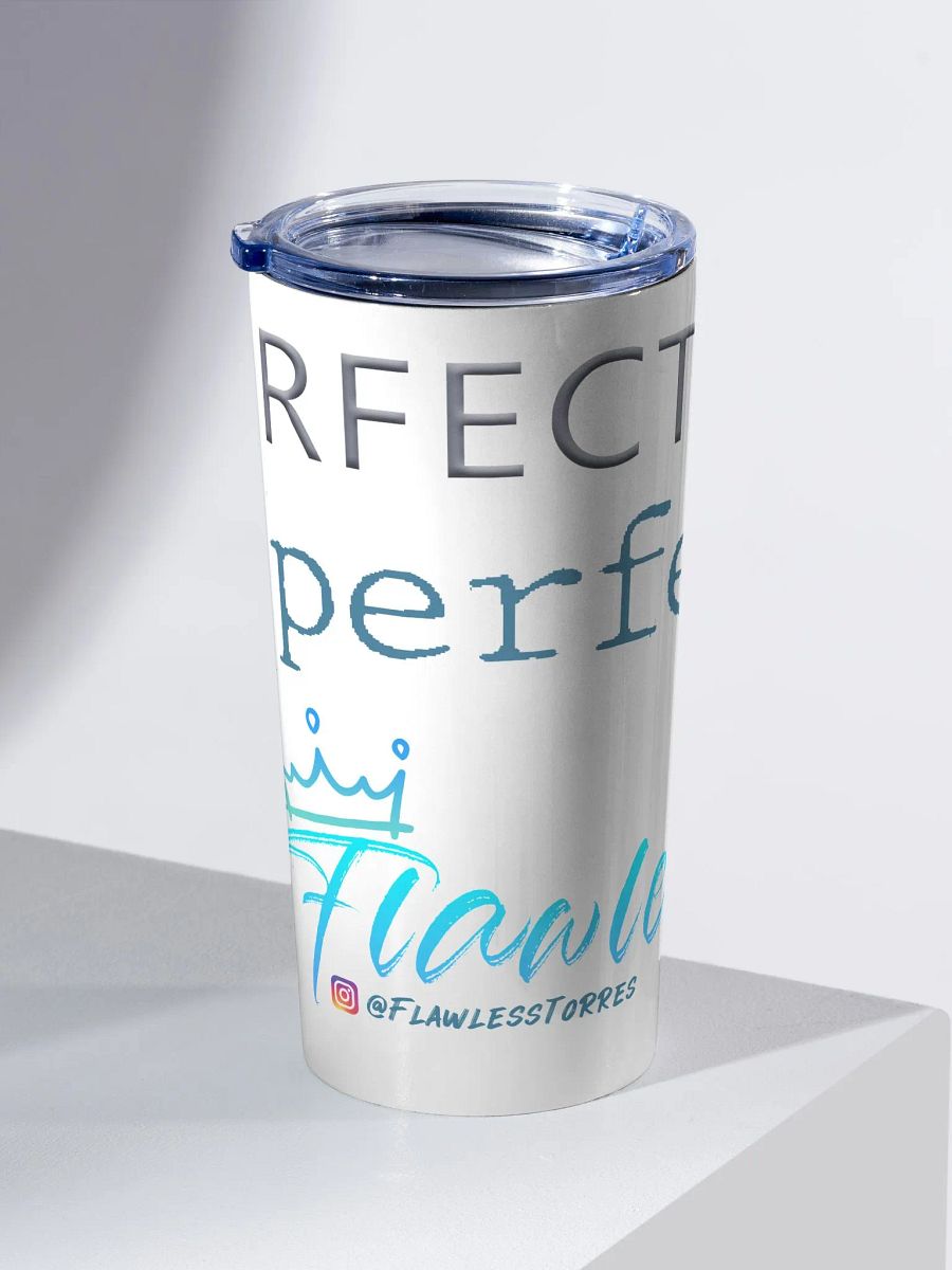20oz Stainless Steel Perfectly I'mperfect Tumbler 💚 product image (2)