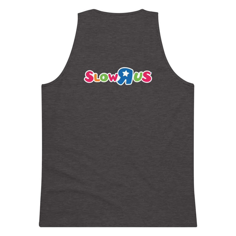 SLOW-R-US UNISEX EMBROIDERED SLEEVELESS TEE product image (3)