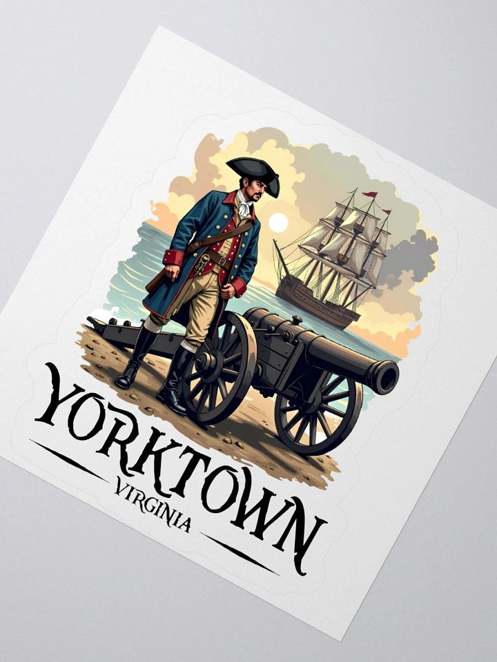 Yorktown, Virginia Colonial Soldier Sticker product image (4)