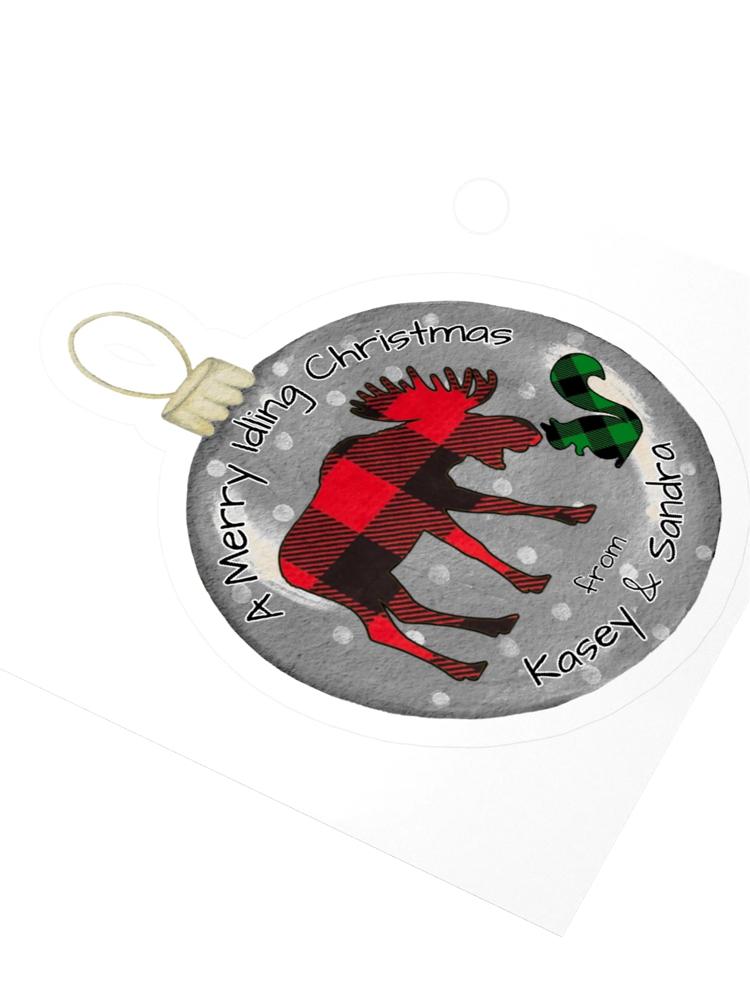 A Merry Idling Christmas Sticker product image (3)