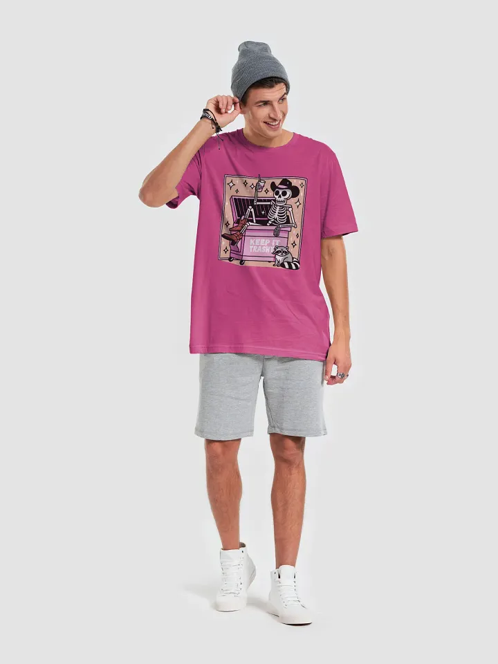 Keep It Trashy T-Shirt (Peach/Pink) product image (2)