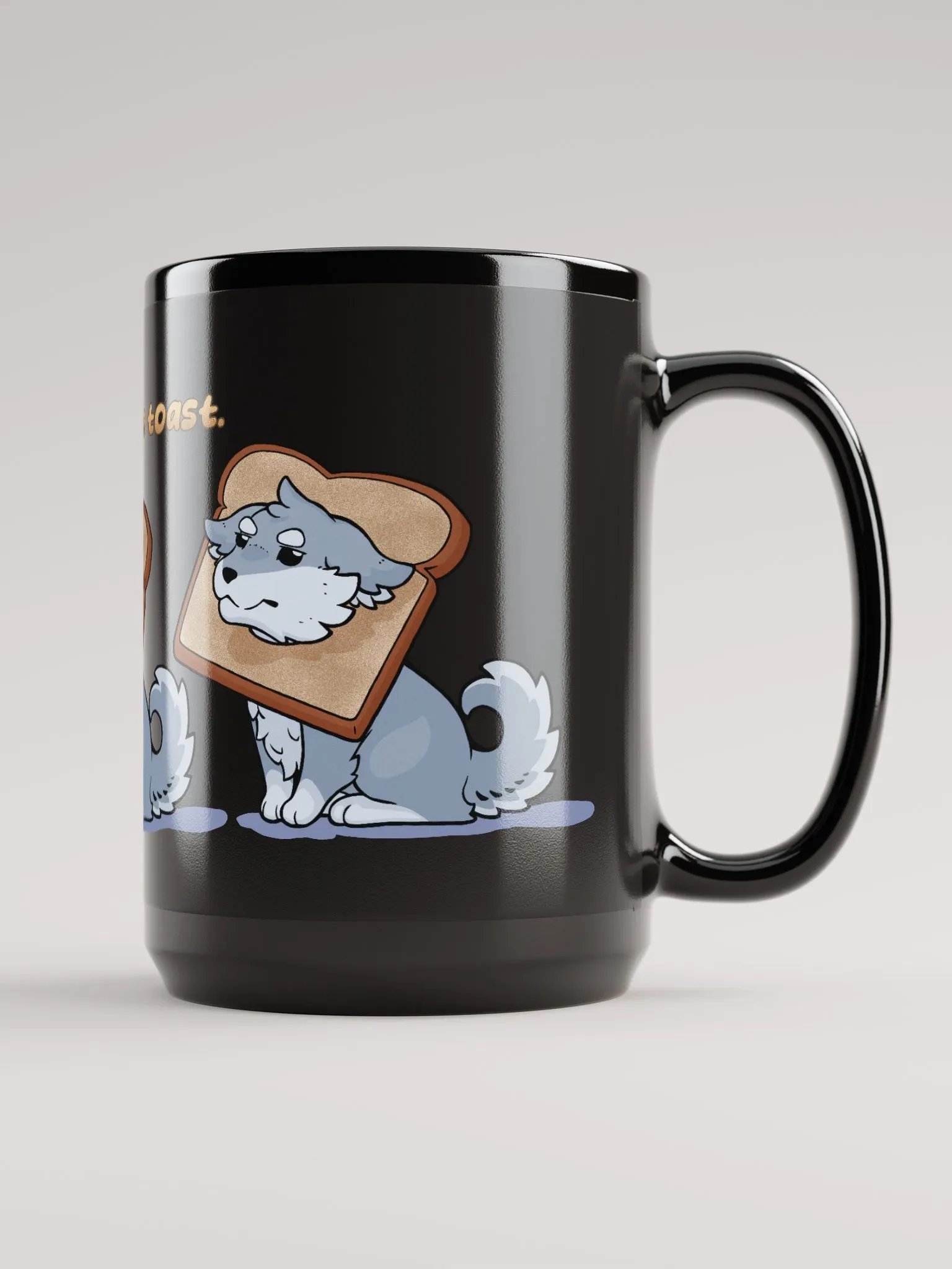 Toast Black Mug product image (1)