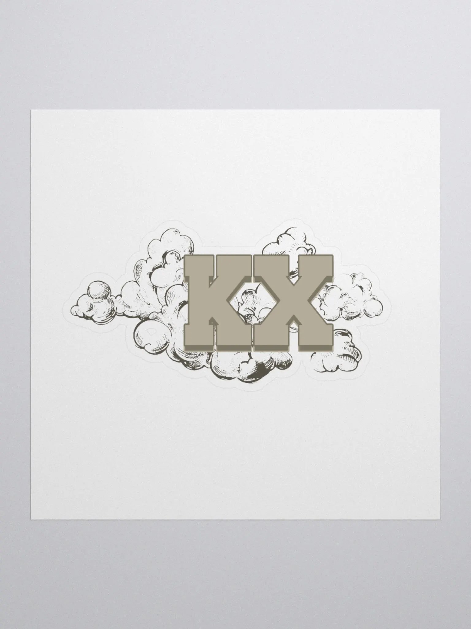 Vintage KX Sticker product image (1)