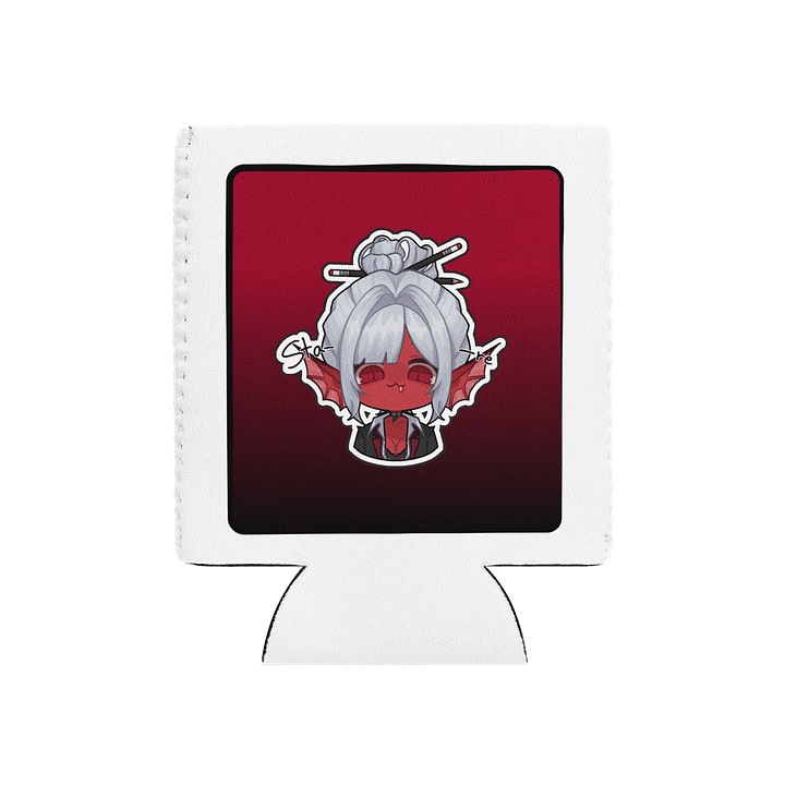 Stare Emote Coozie (Red) product image (1)