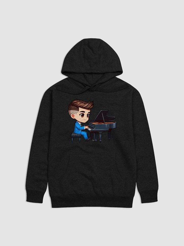 Kid Pianist Adult Hoodie product image (3)