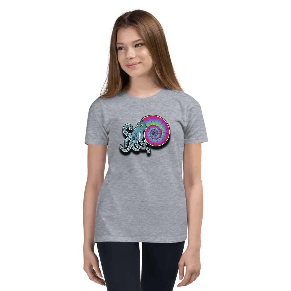 Ammonite Adventure Youth T-Shirt product image (3)