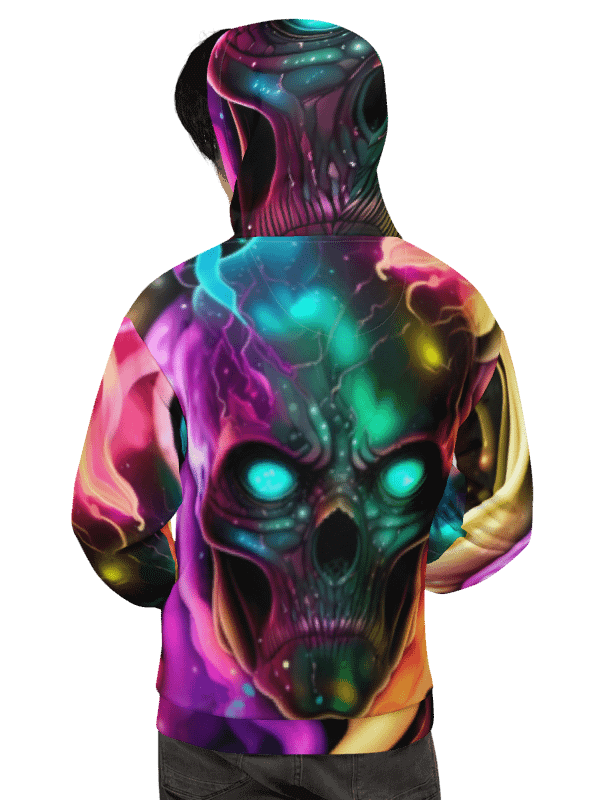 Neon Skull Dreams Hoodie product image (2)