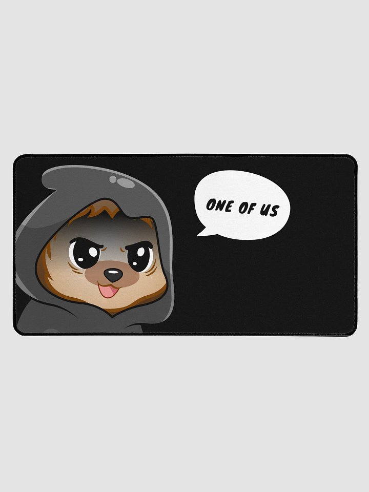 One of Us desk mat reversed (15.5" x 31.5" // 39cm x 80cm) product image (1)