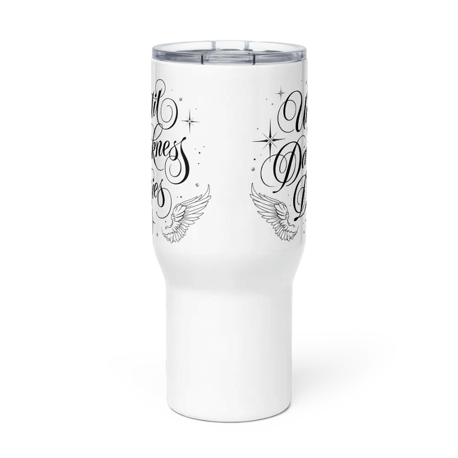 Until Darkness Dies (wings design) Travel Mug product image (3)