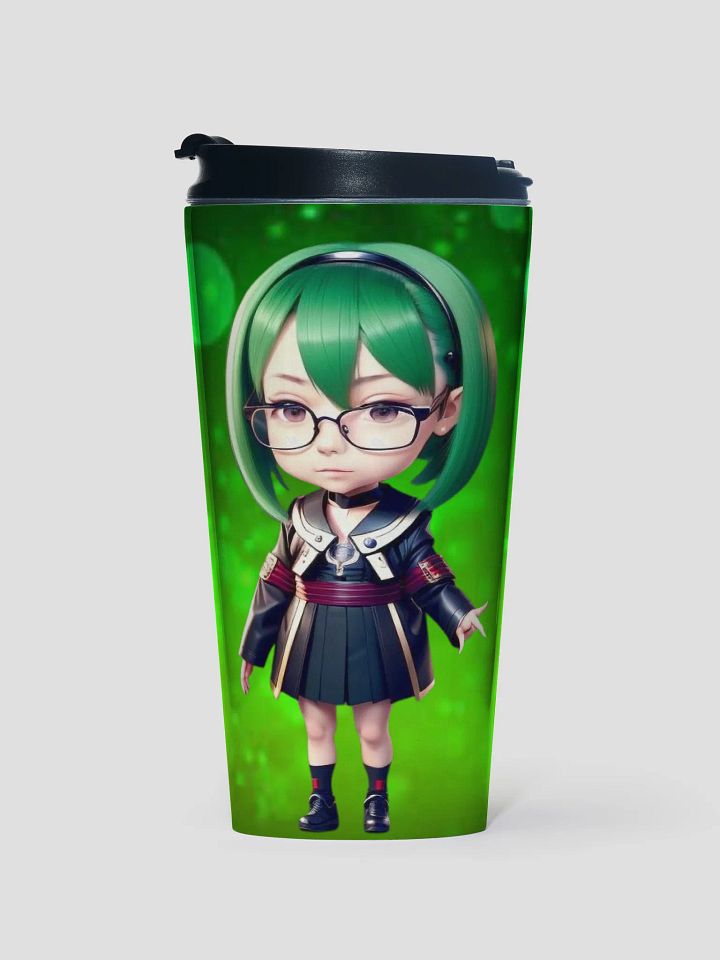 (Green CHIBI) K Stainless Steel Travel Mug product image (1)