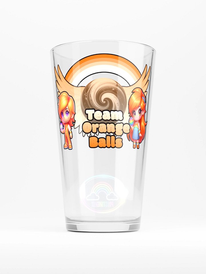 Team Orange Balls Skydrate Glass product image (1)