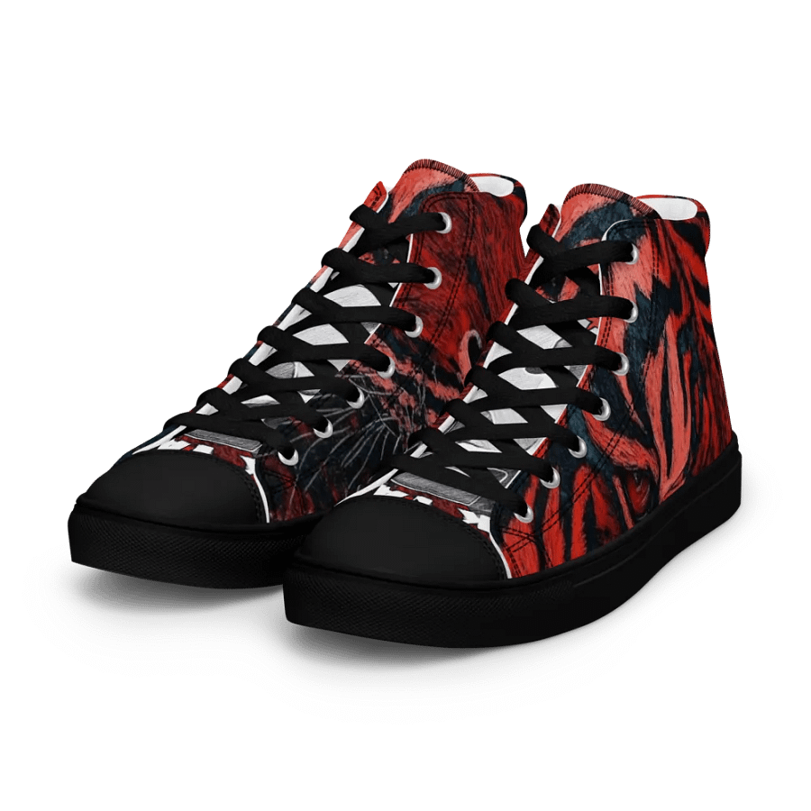 Buhay Tuklas Tiger Fury Men's High Tops product image (9)
