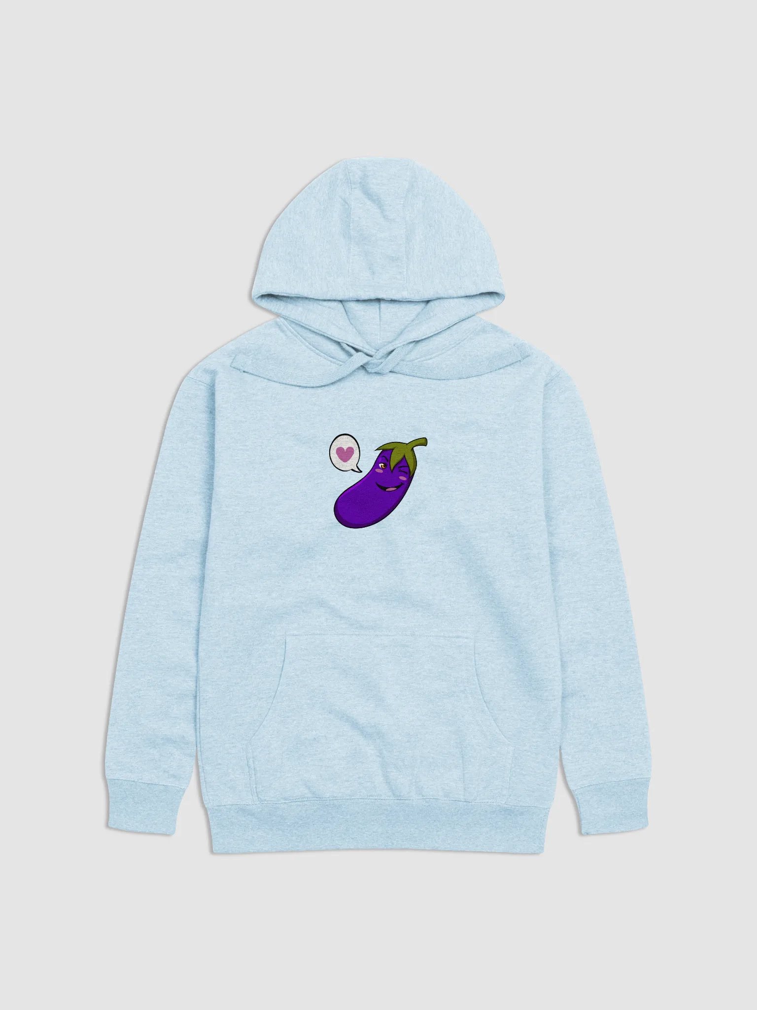 Eggplant Love Hoodie product image (1)