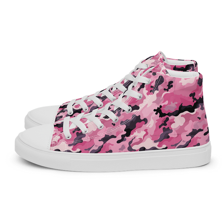 Pink Camouflage Women Sneakers product image (1)
