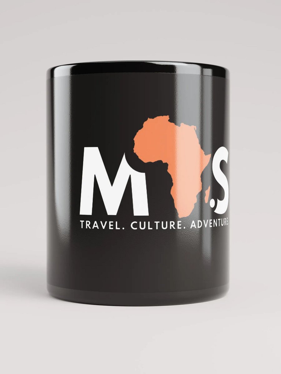 African Adventure Black Glossy Mug product image (10)