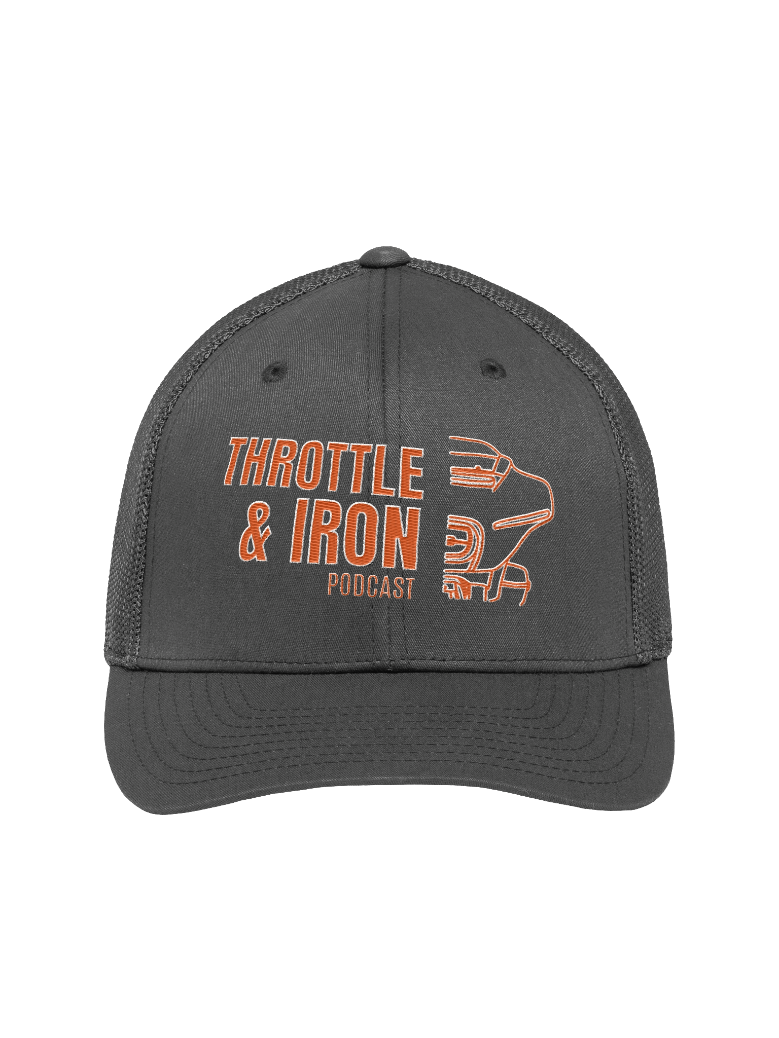 Throttle & Iron Flexfit Trucker – (HDSG) product image (2)