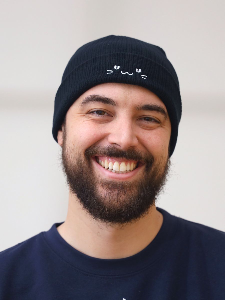 Supurrvisor Face Embroidered Beanie product image (2)
