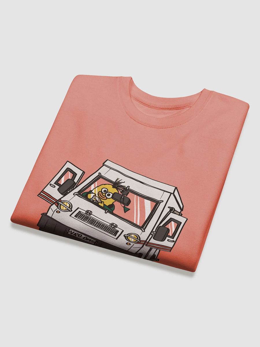 Wheelie Yellow driving sweatshirt! product image (4)