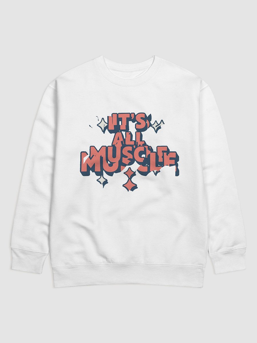 ITS ALL MUSCLE – Retro Typography Design product image (1)
