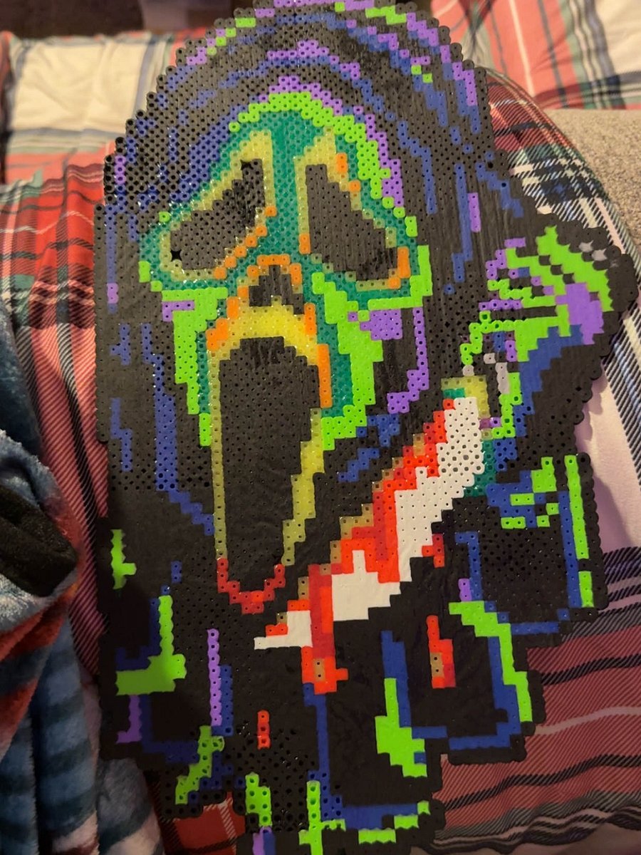 Big Ghostface Perler product image (3)